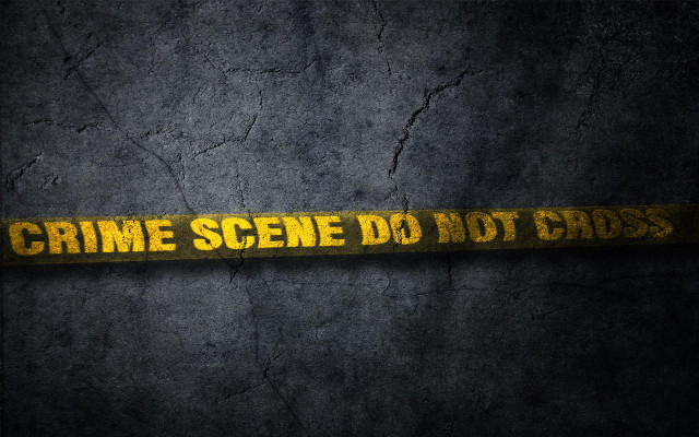 Crime scene astronaut aurora city free wallpaper - medium preview image