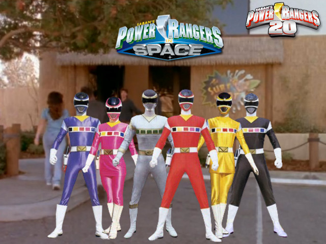 Costumes group building power rangers free wallpaper - medium preview image