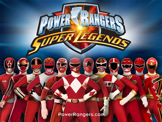 Power rangers super legend group free wallpaper - medium preview image