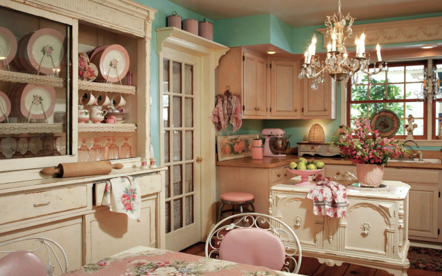 Kitchen table chairs chandelier window free wallpaper - medium preview image