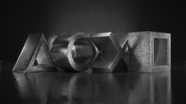 Aom black white concrete type free wallpaper - medium preview image