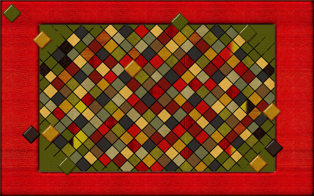 Red frame pattern squares rectangles free wallpaper - medium preview image