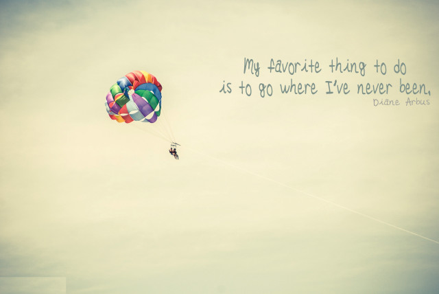 Parasailing in the sky quote free wallpaper - medium preview image