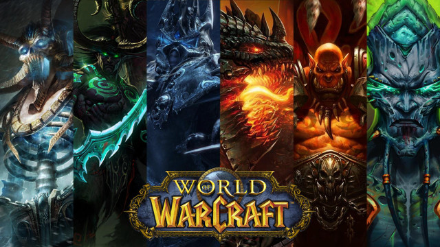 Wow characters group diverse fantasy free wallpaper - medium preview image