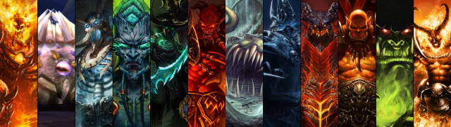 Demonic creatures colorful sizes body free wallpaper - medium preview image