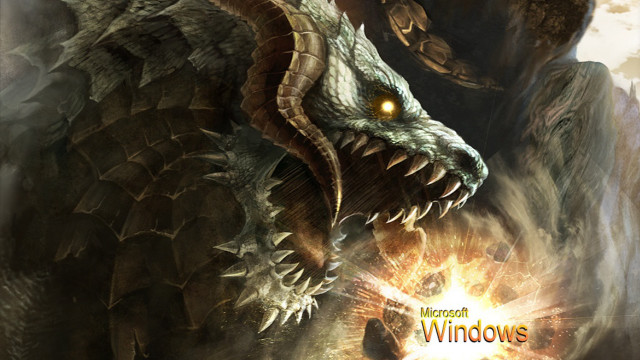 Dragon glowing eyes eyeball mouth free wallpaper - medium preview image