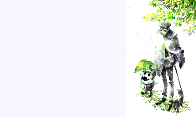 Man child rain umbrella panda free wallpaper - medium preview image