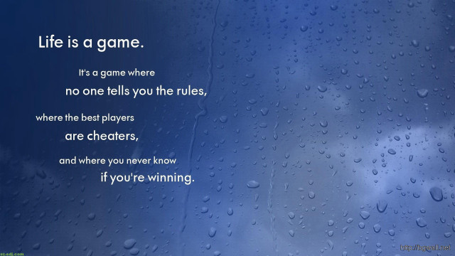 Blue background rain drops poem free wallpaper - medium preview image