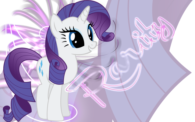 Pony purple mane blue tail free wallpaper - medium preview image