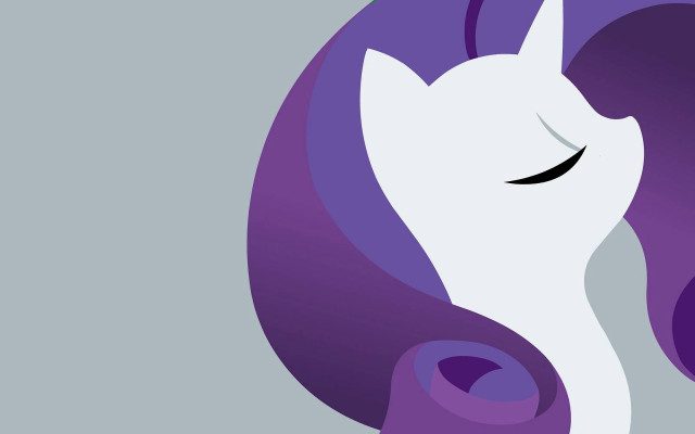 Purple white pony white mane free wallpaper - medium preview image