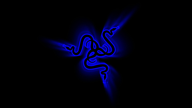 Blue snake black background blue free wallpaper - medium preview image