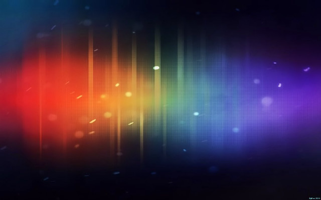 Colorful background blurry rainbow lightning free wallpaper - medium preview image