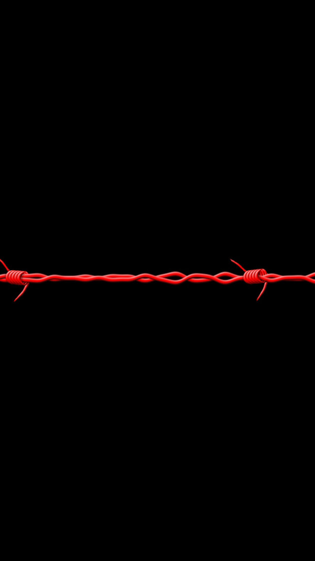 Red barbed wire red lights free wallpaper - medium preview image
