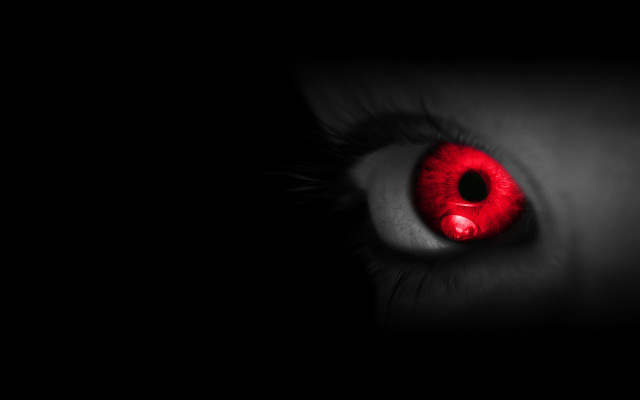 Red eye center dark gothic free wallpaper - medium preview image