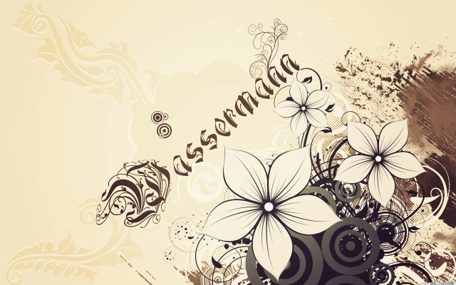Floral grunge background text placeholder free wallpaper - medium preview image