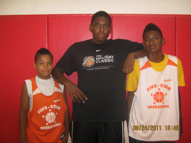 Young men red wall basketball free wallpaper - medium preview image