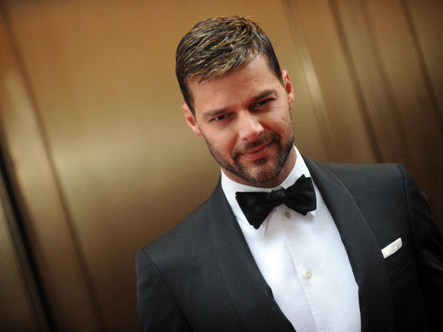 Man tuxedo smiling camera bow free wallpaper - medium preview image