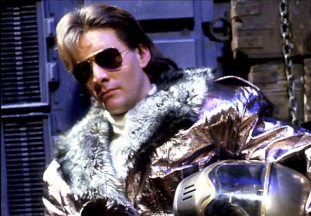 Man gold jacket sunglasses helmet free wallpaper - medium preview image