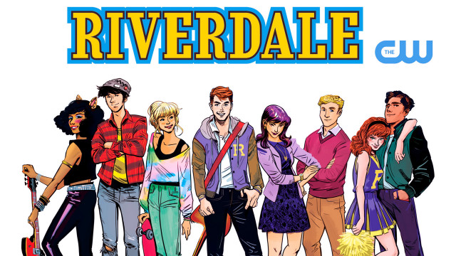 Group people riverdale logo white free wallpaper - medium preview image