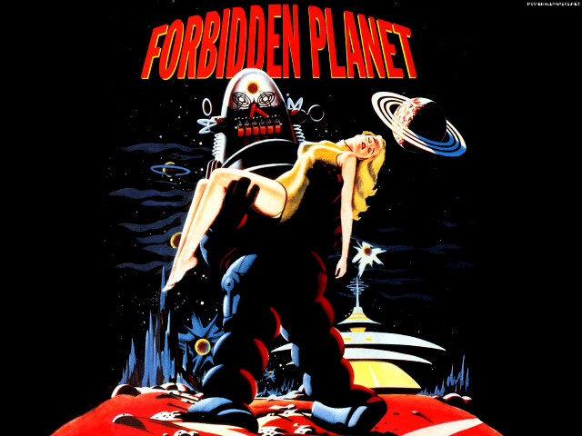 Woman space suit robot planet free wallpaper - medium preview image