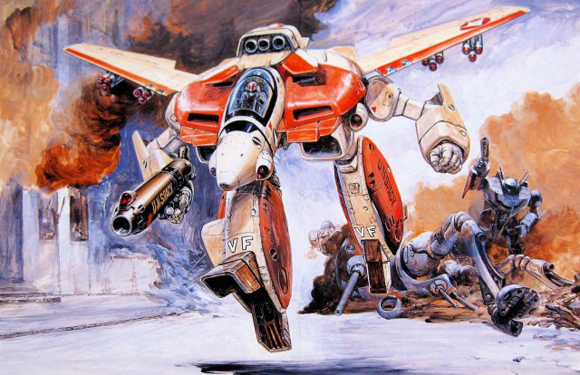 Robot attacking horse gun running free wallpaper - medium preview image