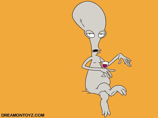 Cartoon character wine glass holding free wallpaper - medium preview image