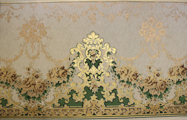 Gold green wallpaper design decoration free wallpaper - medium preview image
