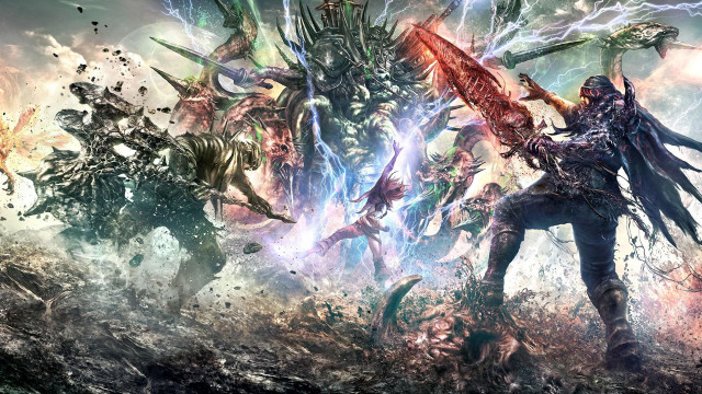 Demonic creatures field sky man free wallpaper - medium preview image