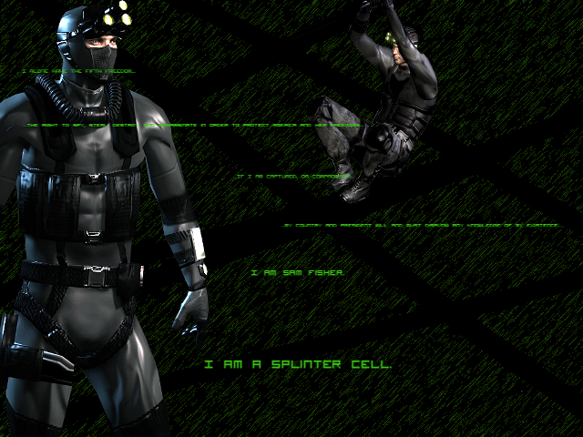 Man black suit helmet green free wallpaper - medium preview image