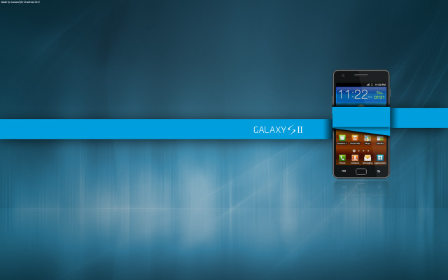 Cell phone blue background blue #2 free wallpaper - medium preview image