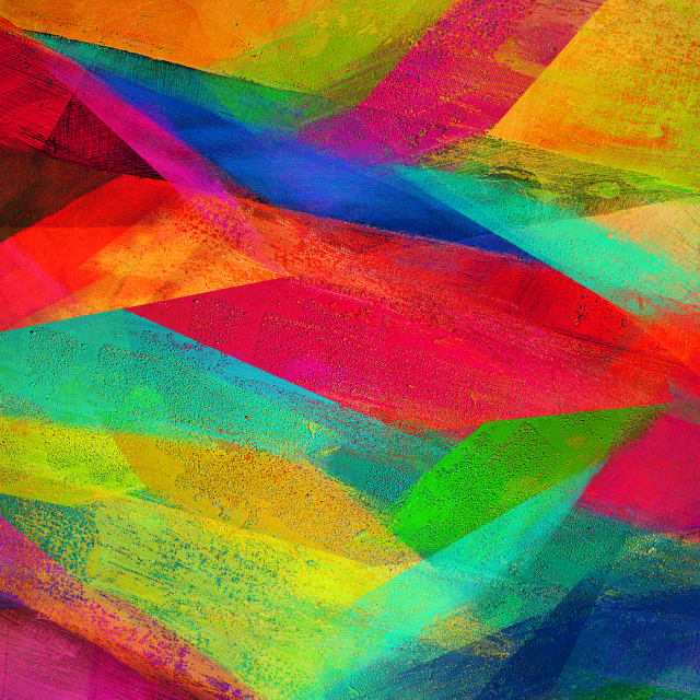Colorful painting vibrant lines surface free wallpaper - medium preview image