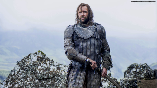 Medieval man sword rock mountain free wallpaper - medium preview image