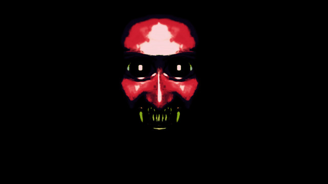 Demonic face red helmet black free wallpaper - medium preview image