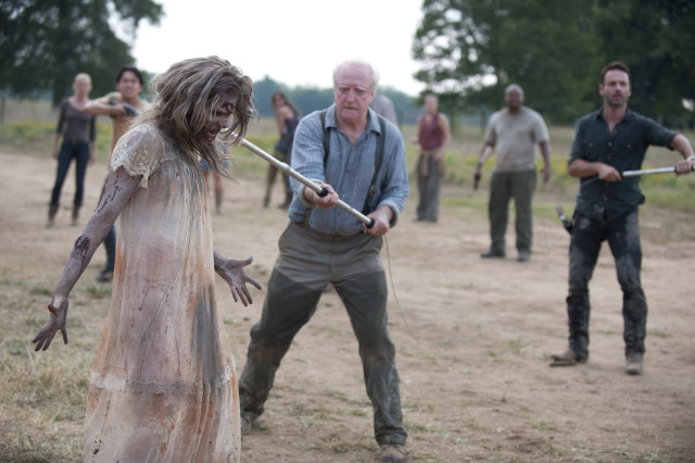 Zombie costume group field baseball free wallpaper - medium preview image