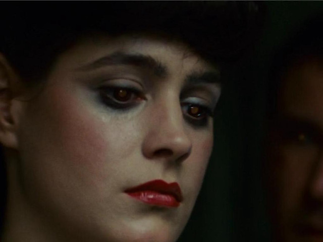 Woman makeup man suit serious free wallpaper - medium preview image