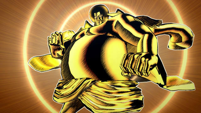 Man yellow outfit frisbee ring free wallpaper - medium preview image
