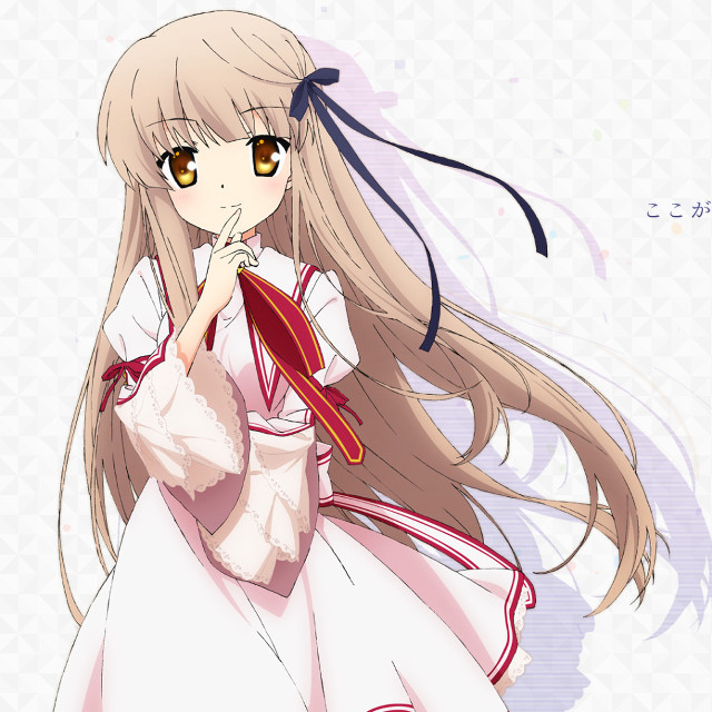 Girl white dress long hair #2 free wallpaper - medium preview image