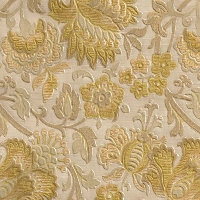 Gold white wallpaper flowers leaves free wallpaper - medium preview image