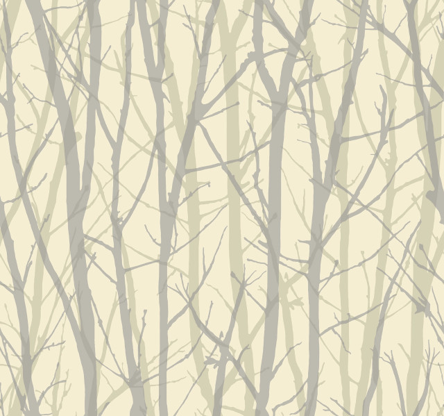 Tree pattern beige background light free wallpaper - medium preview image