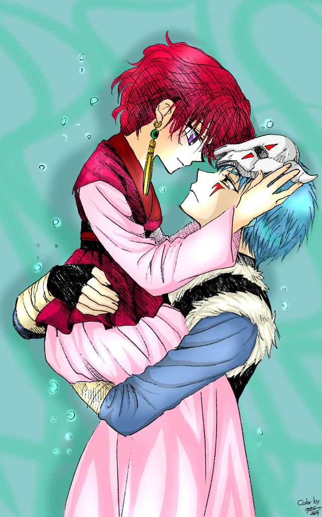 Man woman hugging underwater bubbles free wallpaper - medium preview image
