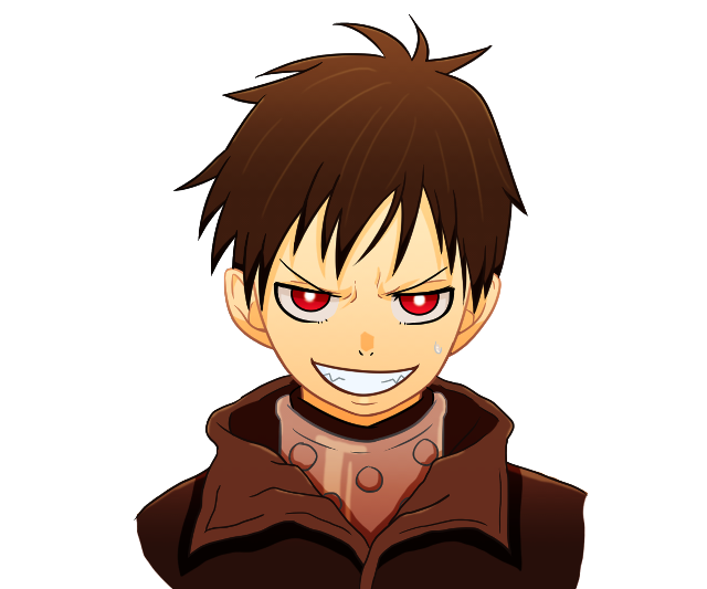 Cartoon character red eyes brown free wallpaper - medium preview image