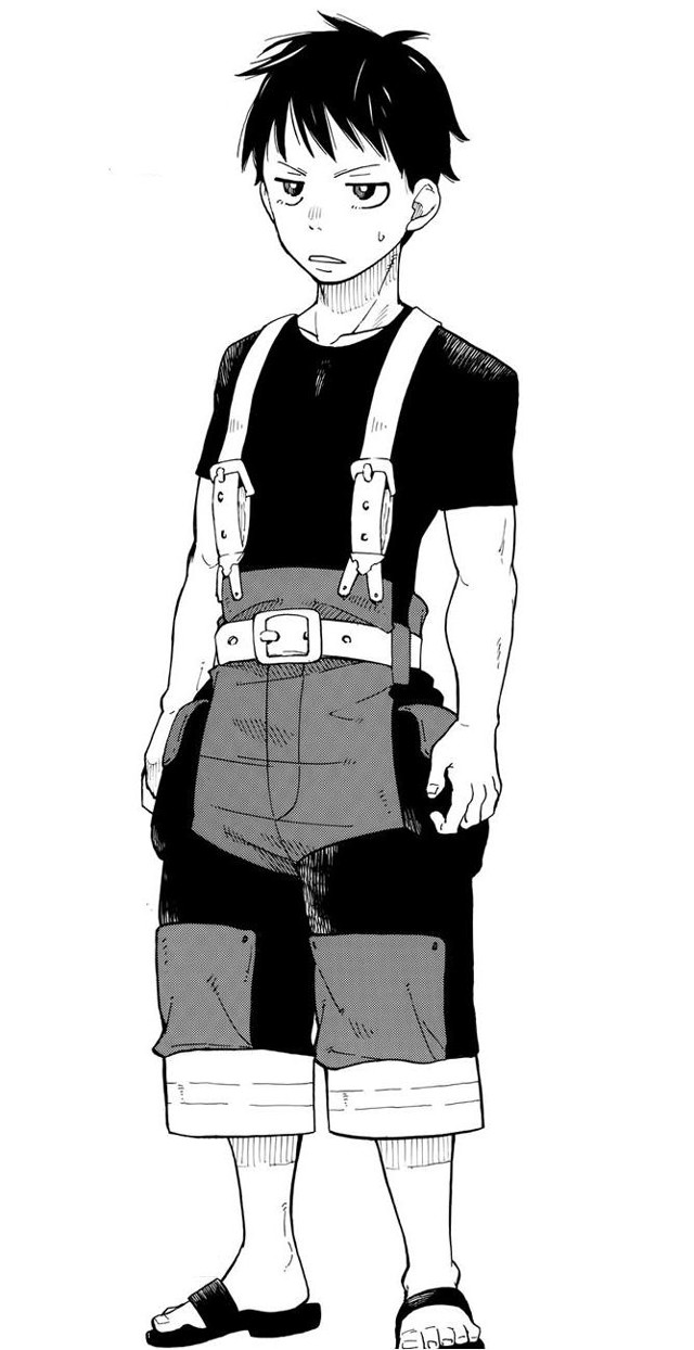 Boy suspenders blackshirt standing whitebackground free wallpaper - medium preview image