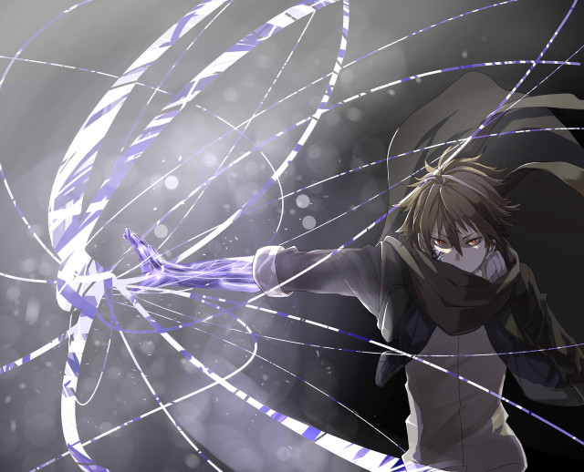 Anime character long hair sword #2 free wallpaper - medium preview image