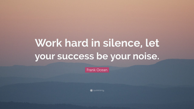 Work hard silence success mountain free wallpaper - medium preview image