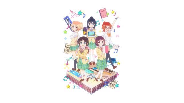 Group people suitcase stars standing free wallpaper - medium preview image
