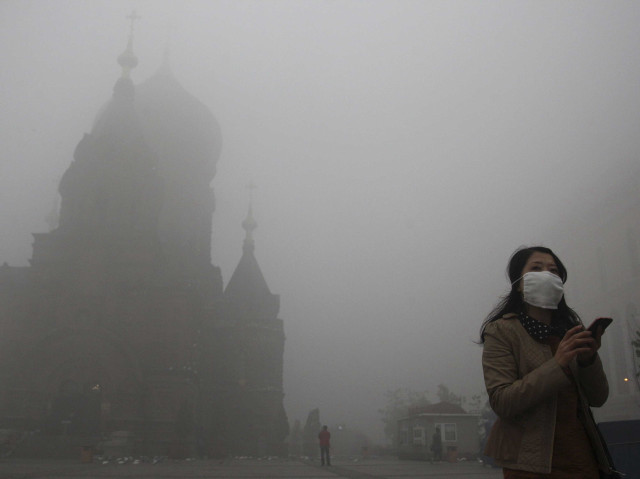 Woman face mask church foggy free wallpaper - medium preview image