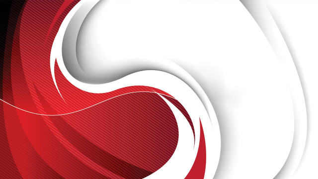 Red white background wavy design free wallpaper - medium preview image