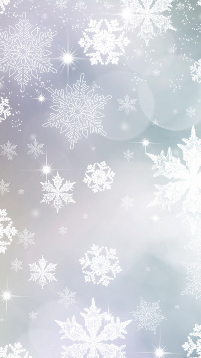 Snowflake background blue white stars free wallpaper - medium preview image