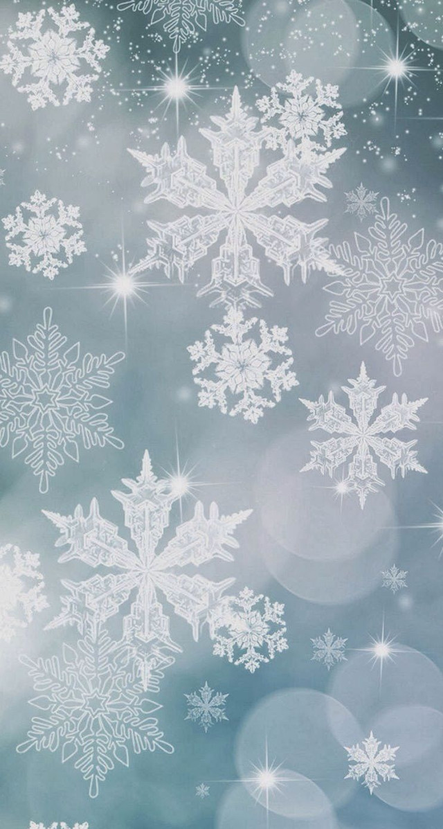 Snowflake background blurry surface snowflakes free wallpaper - medium preview image