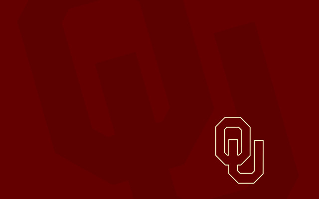 Red background ou logo typographic free wallpaper - medium preview image